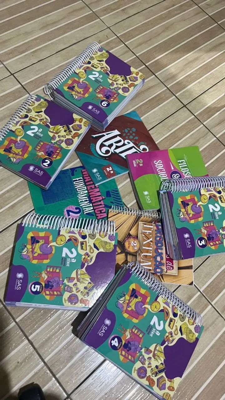 VENDO LIVROS SAS EDUCAÇÃO 