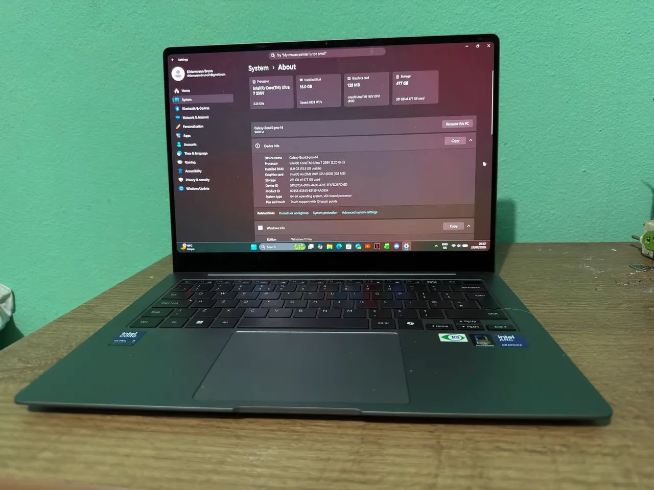 Galaxy Book 5 Pro (ainda não lançado no Brasil)  - Foto 2