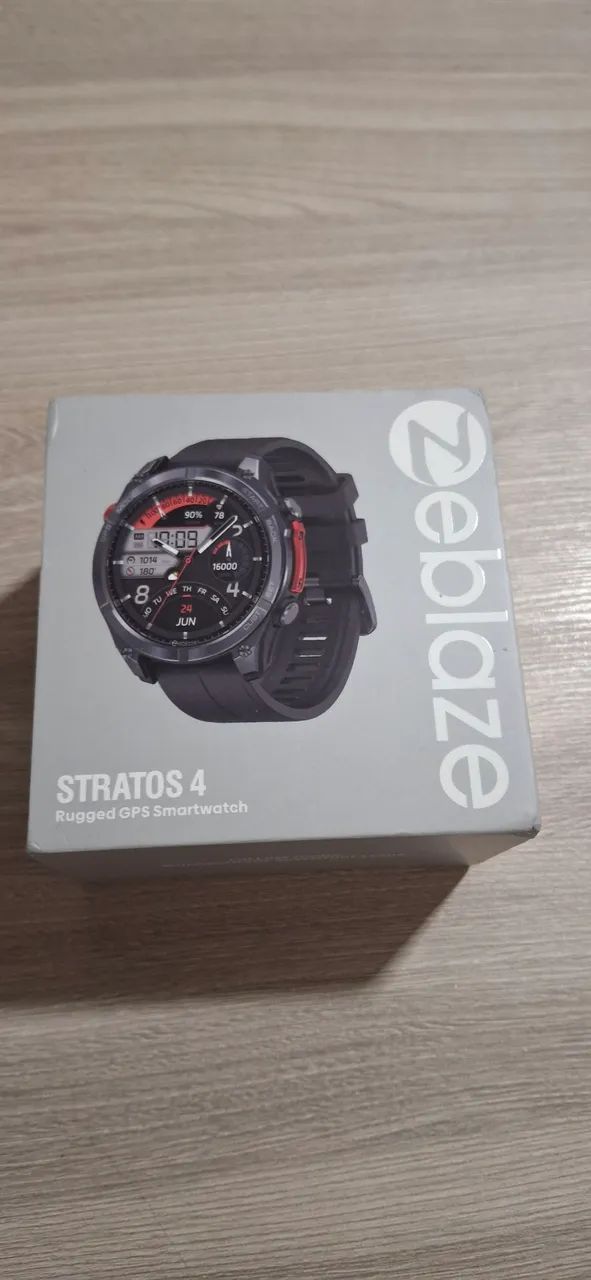 Smartwatch Zeblaze Stratos 4 zerado !!!