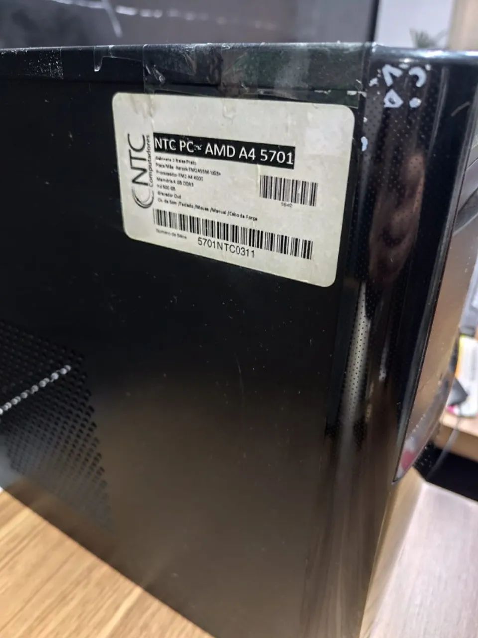 PC W11 Pro Office AMD A4 4000 6Mem SSD 240 HD 320 CNTC - Foto 5