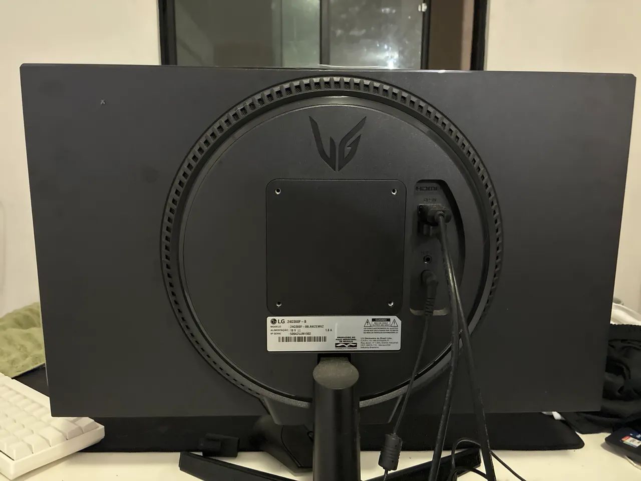 Monitor LG ultragear 180HZ 24polegadas com garantia - Foto 2