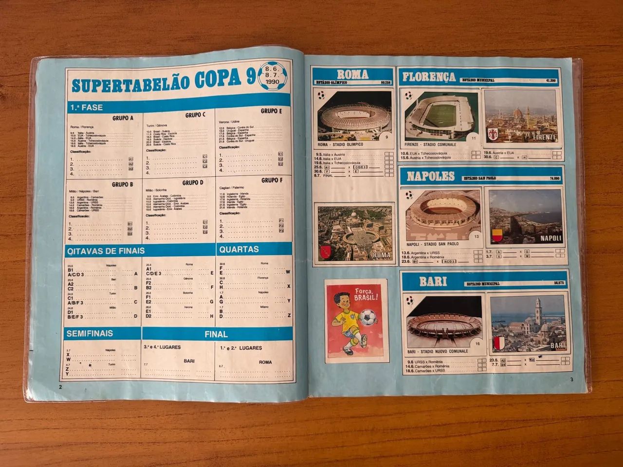 Álbum Copa 1990 COMPLETO - Perfeito  - Foto 5