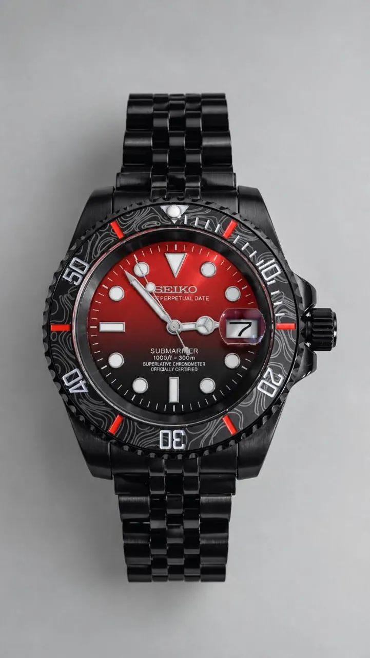 Seiko Mod Submariner Automático NH35