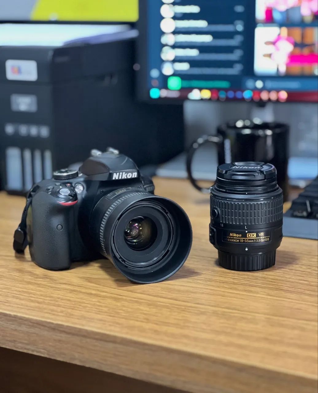 Nikon D3300 Completa 2 Lentes - Foto 4