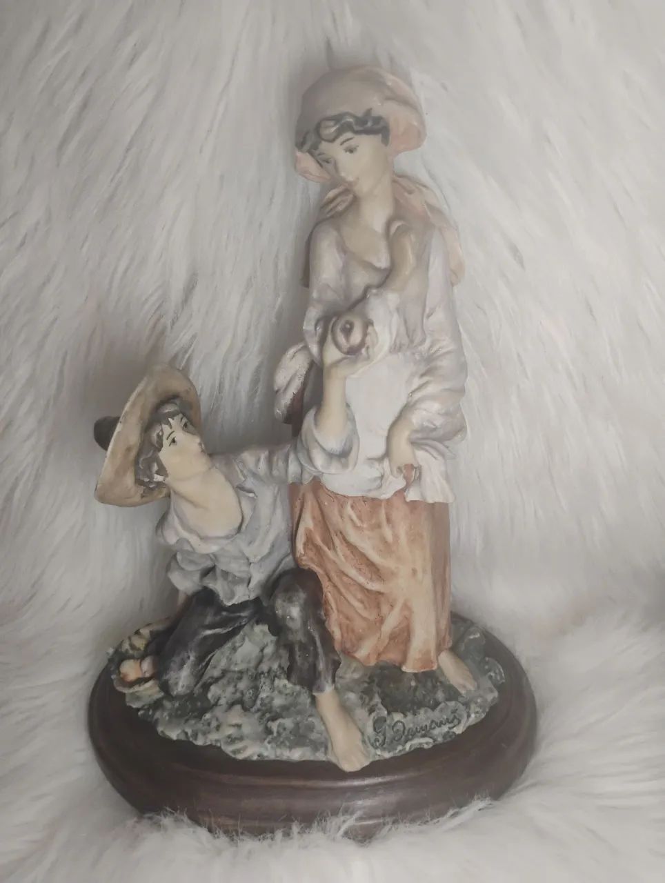 Escultura Italiana Giuseppe Armani - Casal no Campo (Florence d