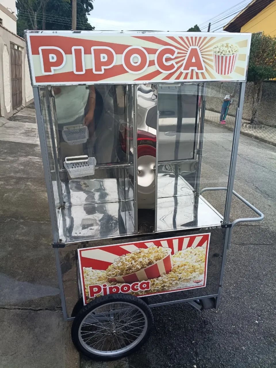 Carrinho de pipoca 