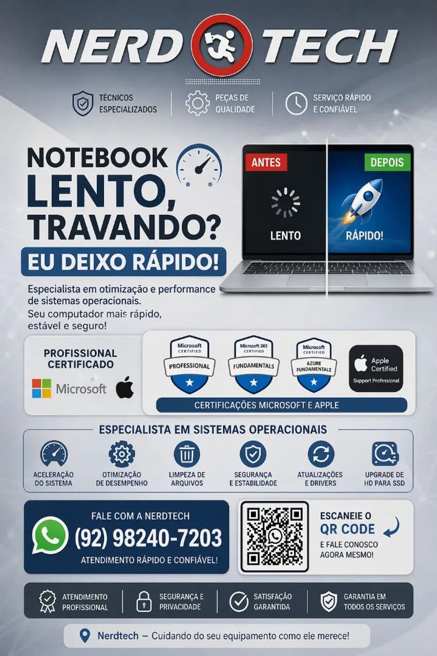 Assistência Técnica de Notebooks multimarcaS em domicílio - Foto 3