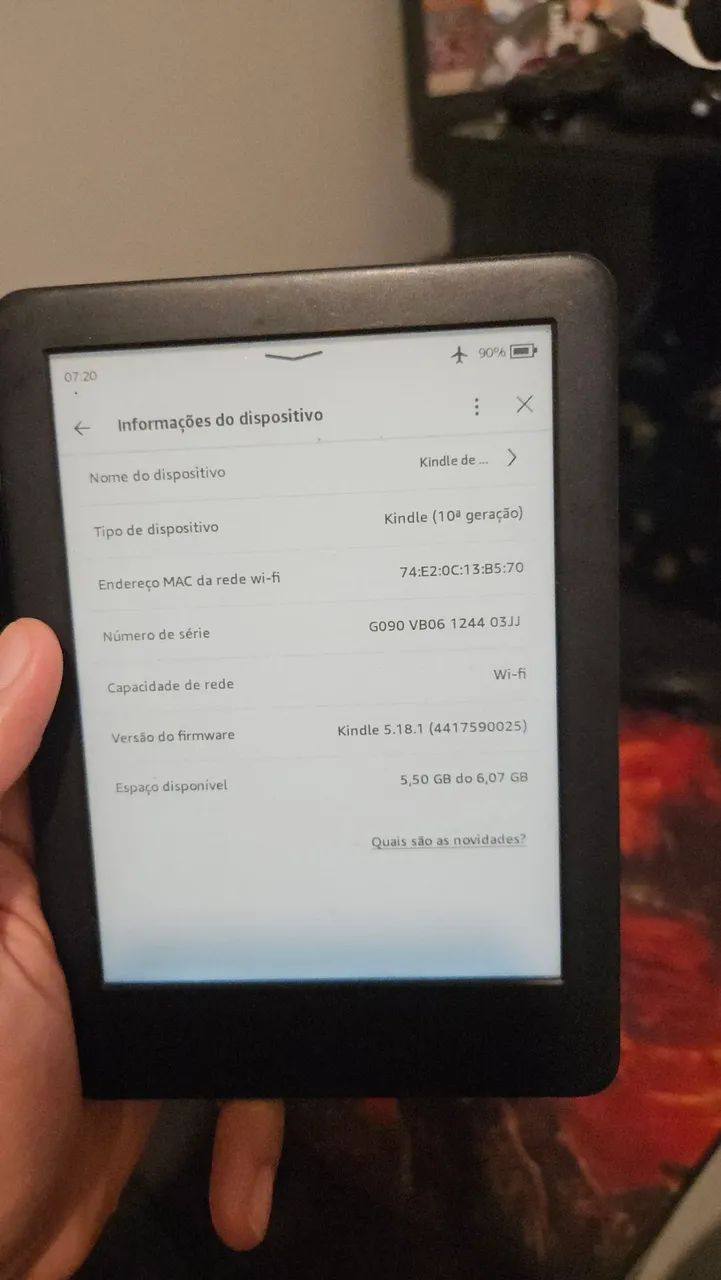 Kindle 10° geração  - Foto 3