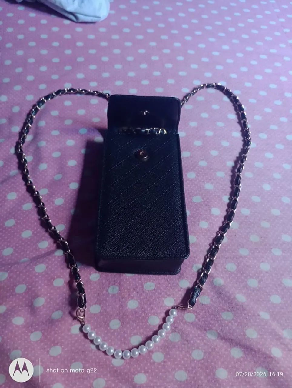 Bolsa porta celular novo