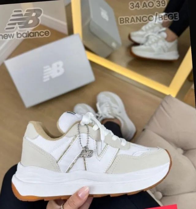 Tênis new balance feminino primeira linha número 36 - Foto 2