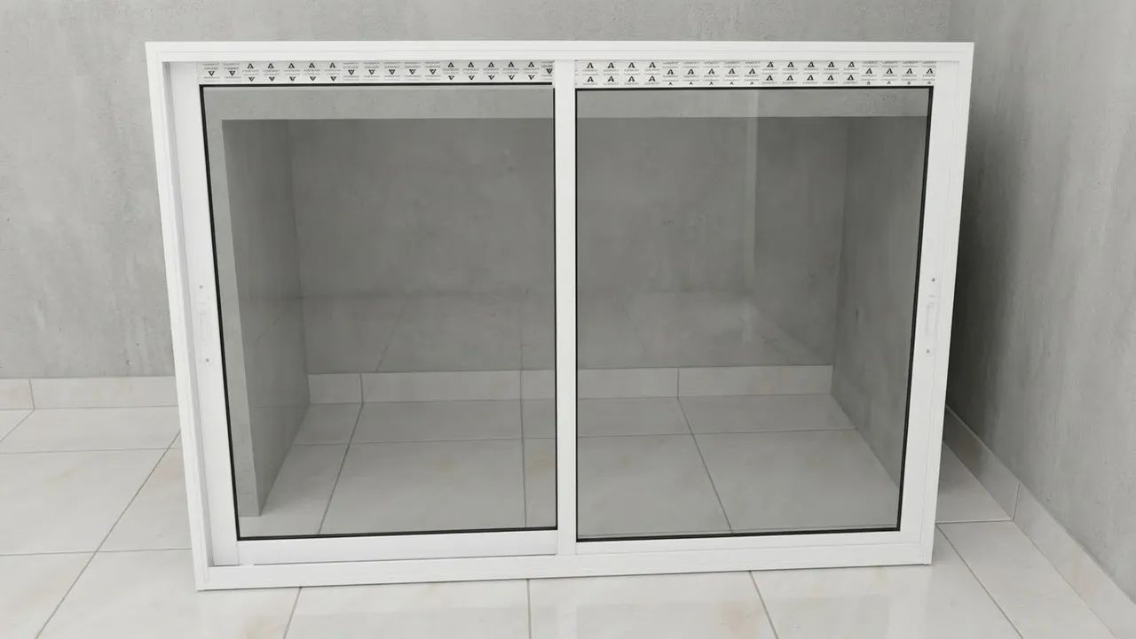 Janela de vidro 