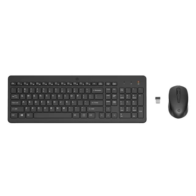 Kit Teclado e Mouse Sem Fio HP 330, Mouse Óptico - Preto - Foto 2