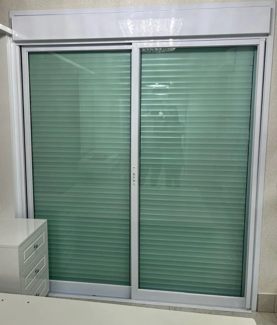 Porta com persiana automática  - Foto 3