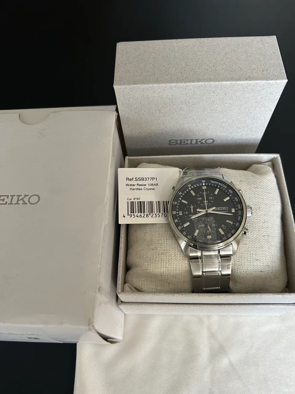 Seiko Chronograph Blue Dial - Foto 3