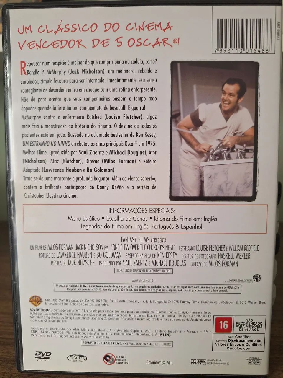 DVD Um Estranho no Ninho - Foto 2