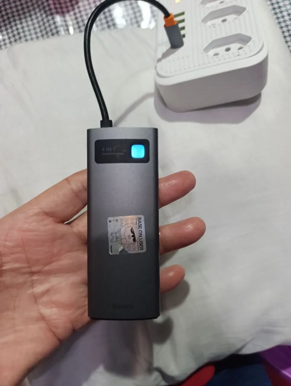 Gavetas para notebook da Baseus,pega pendrive.