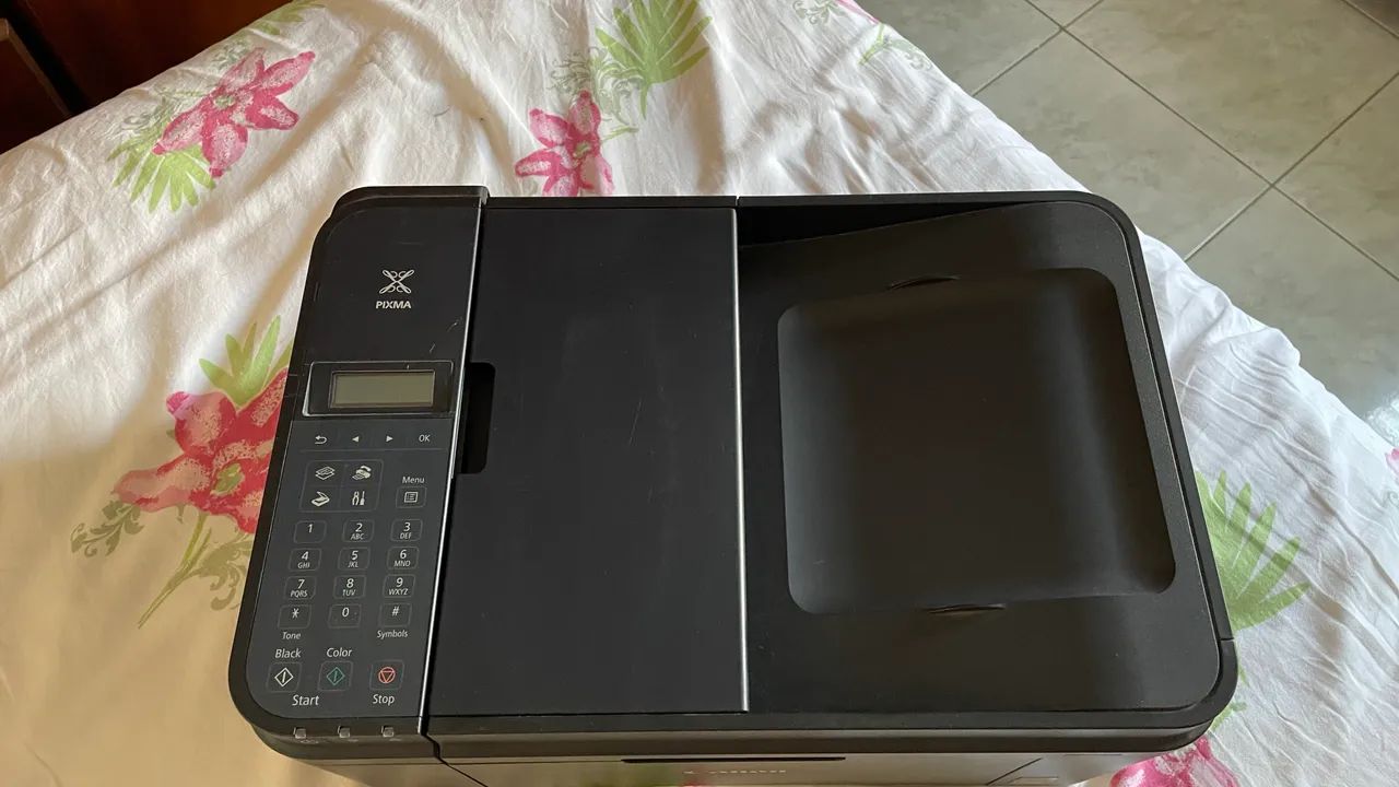 Impressora Multifuncional Canon E481 Preto Wifi Copiadora Fax E Scanner Preto - Foto 2