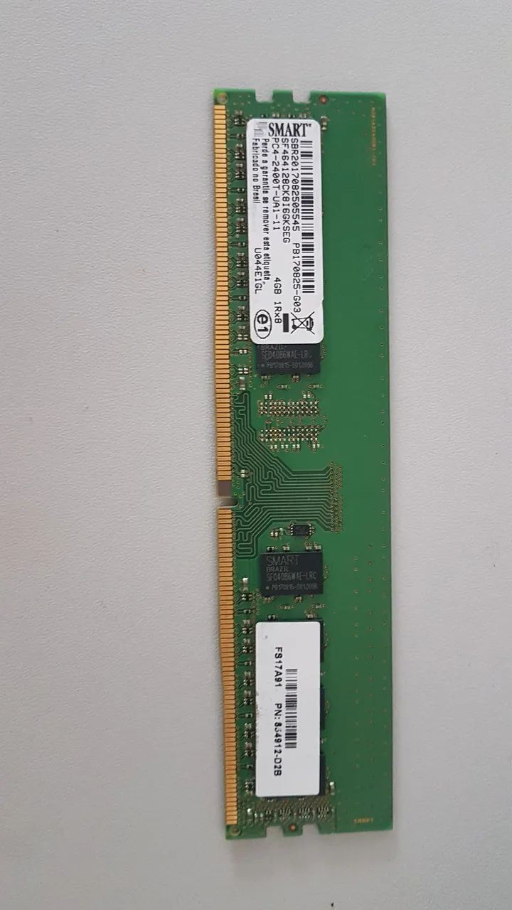 Memória  Smart 4GB DDR4 Pc4 2400T