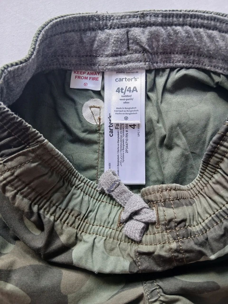 Calça camuflada Carter's - Foto 3