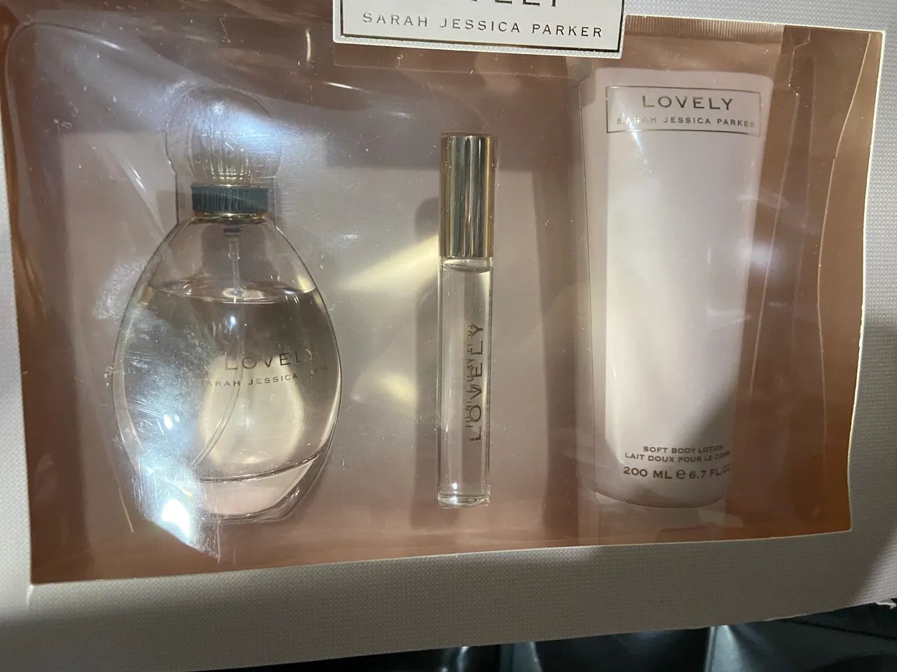 Conjunto De Perfume Feminino Sjp Lovely - 3 Peças - Foto 4
