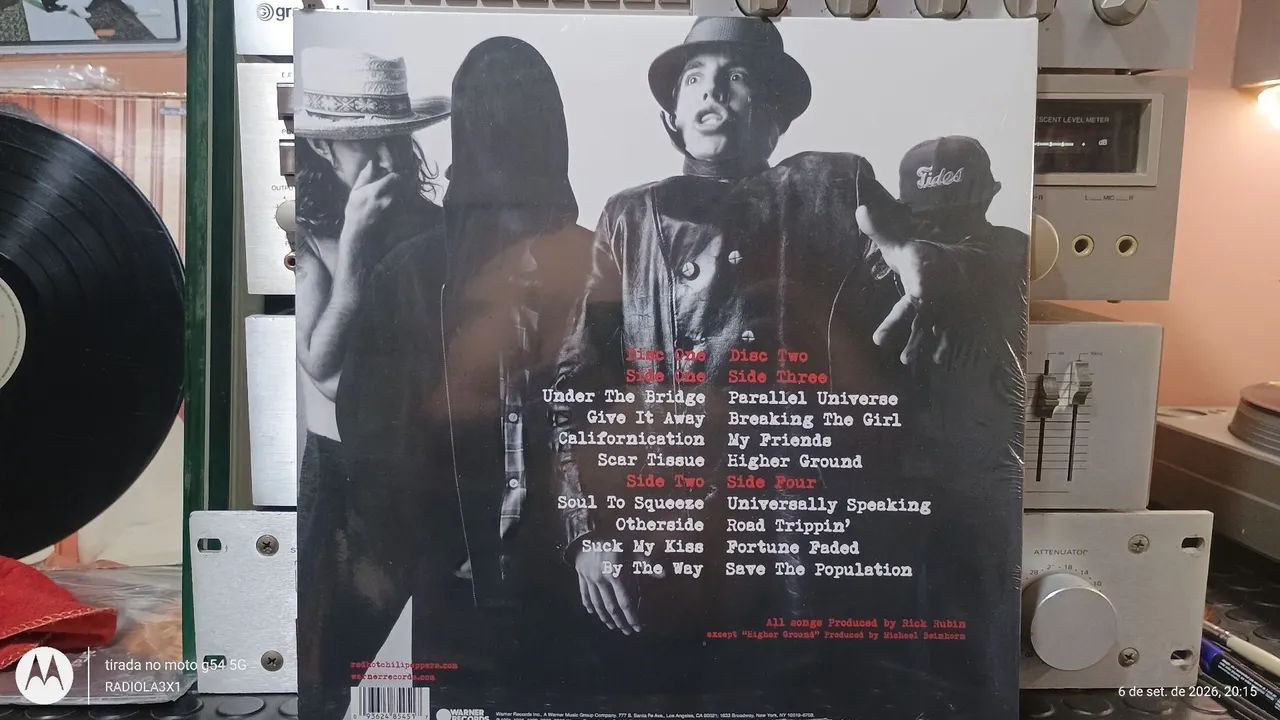 Disco de vinil Red Hot chilli Peppers  - Foto 2