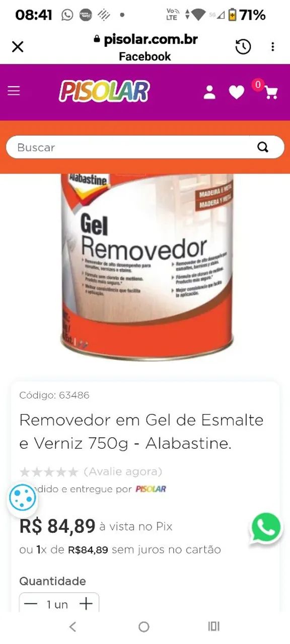 Removedor de tinta 50,00 - Foto 2