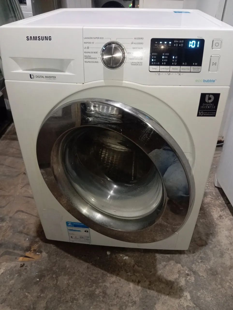 Lavadora Samsung funcionando perfeitamente  - Foto 4