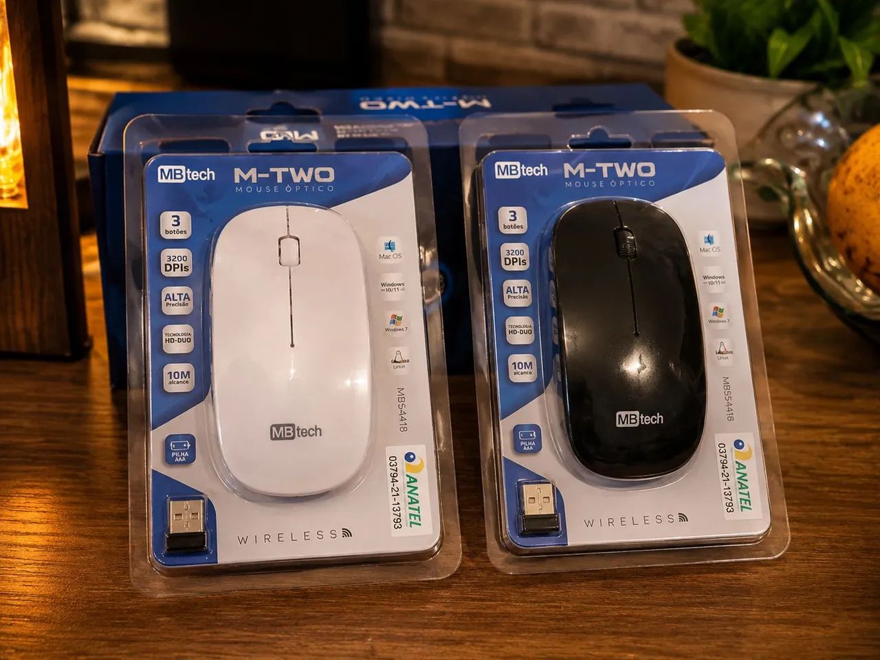 Mouse gamer Wireless Mbtech M-two /Mac/Windows/Linux/Android(Acessório novo Lacrado) - Foto 3