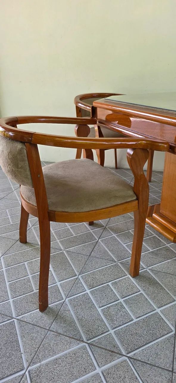 Mesa de jogos com 4 cadeiras Vintage  - Foto 4