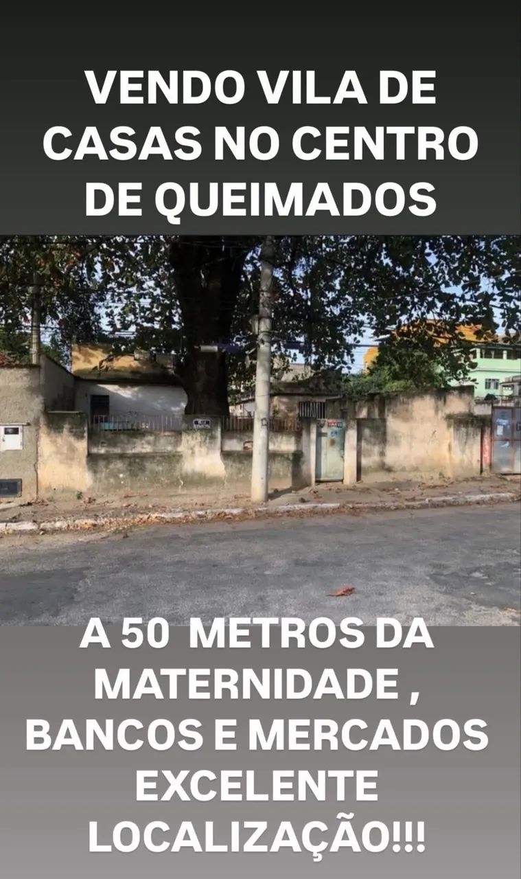 VENDO CASAS CENTRO QUEIMADOS 