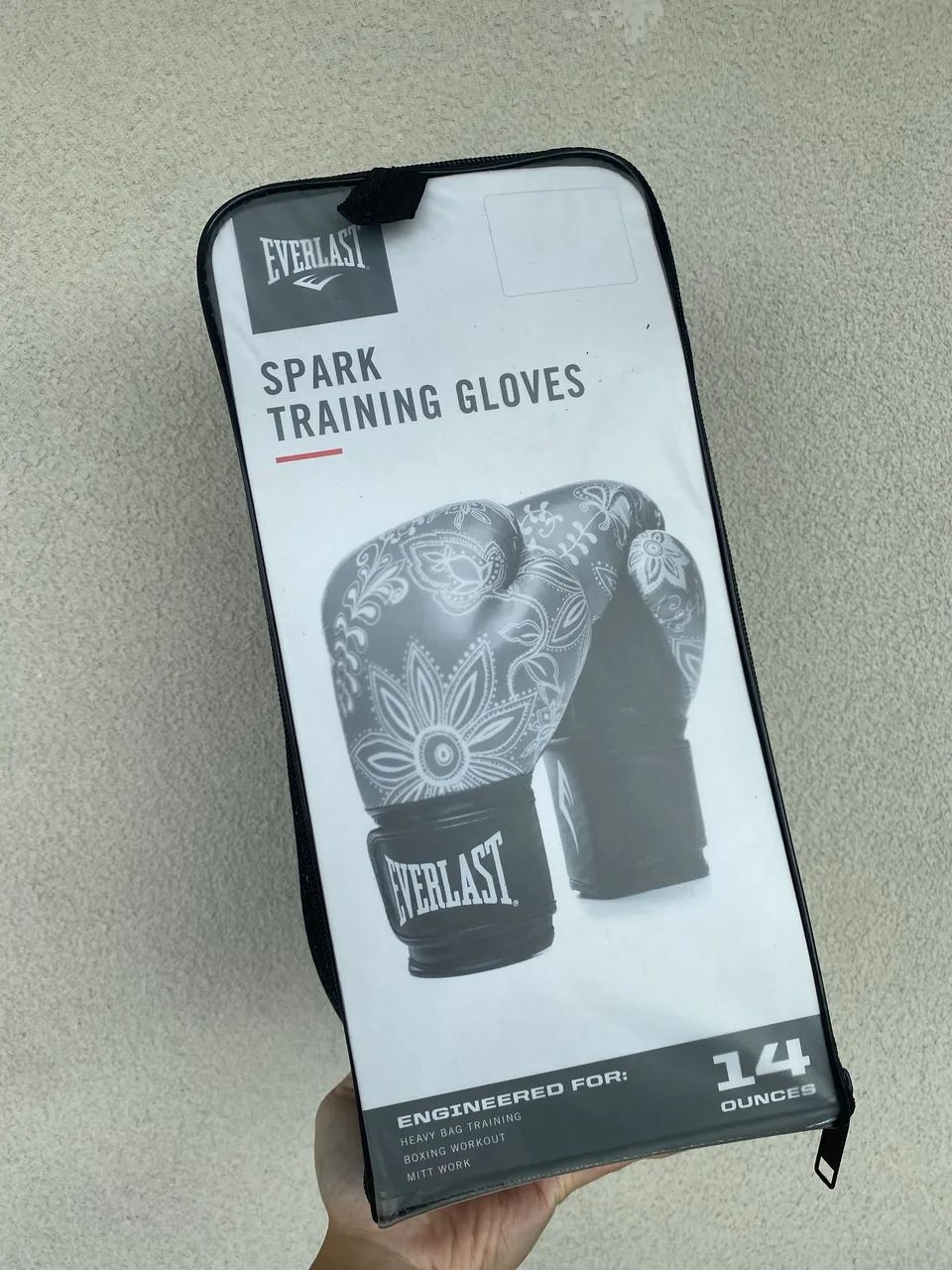 Luva Spark Everlast Boxe/ Muay Thai 14oz - Foto 4