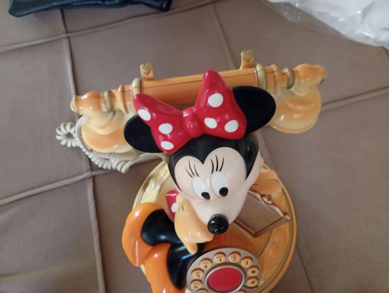 Telefone fixo Minnie Disney original funcionando  - Foto 3