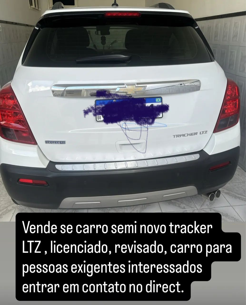 Chevrolet Tracker LTZ 1.8 16V Flex 4X2 Aut. 2015