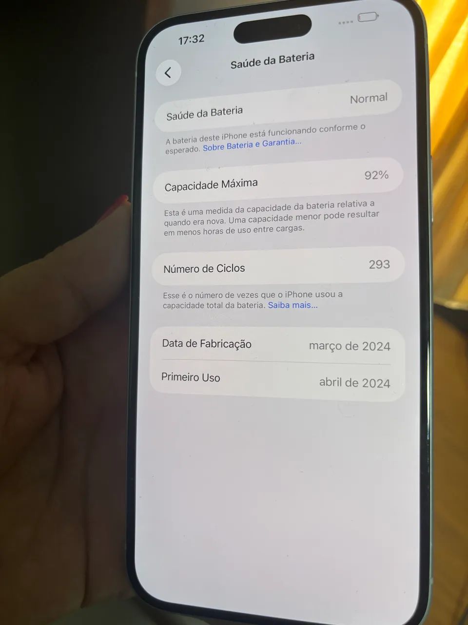 iphone 15 PLUS 92% Única dona  - Foto 3