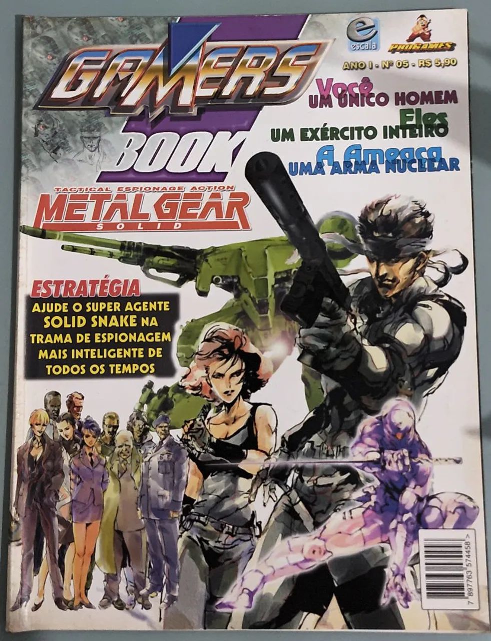 Gamers book n°5 Metal Gear Solid