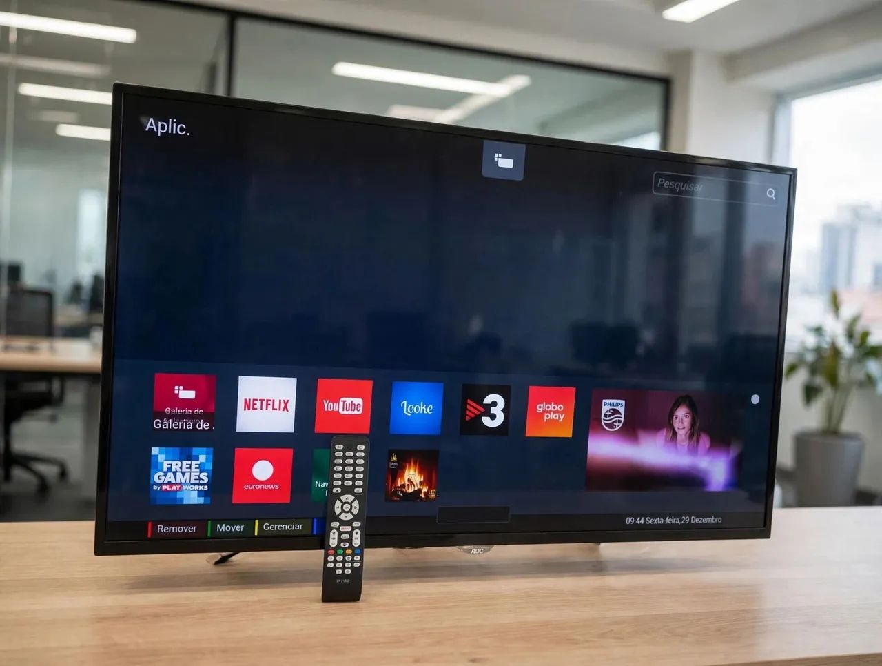 Smart tv de 32Pol tv perfeita  - Foto 2