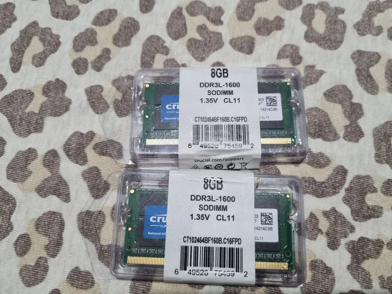 Duas Memória RAM 8GB ddr3 1600 - Foto 2