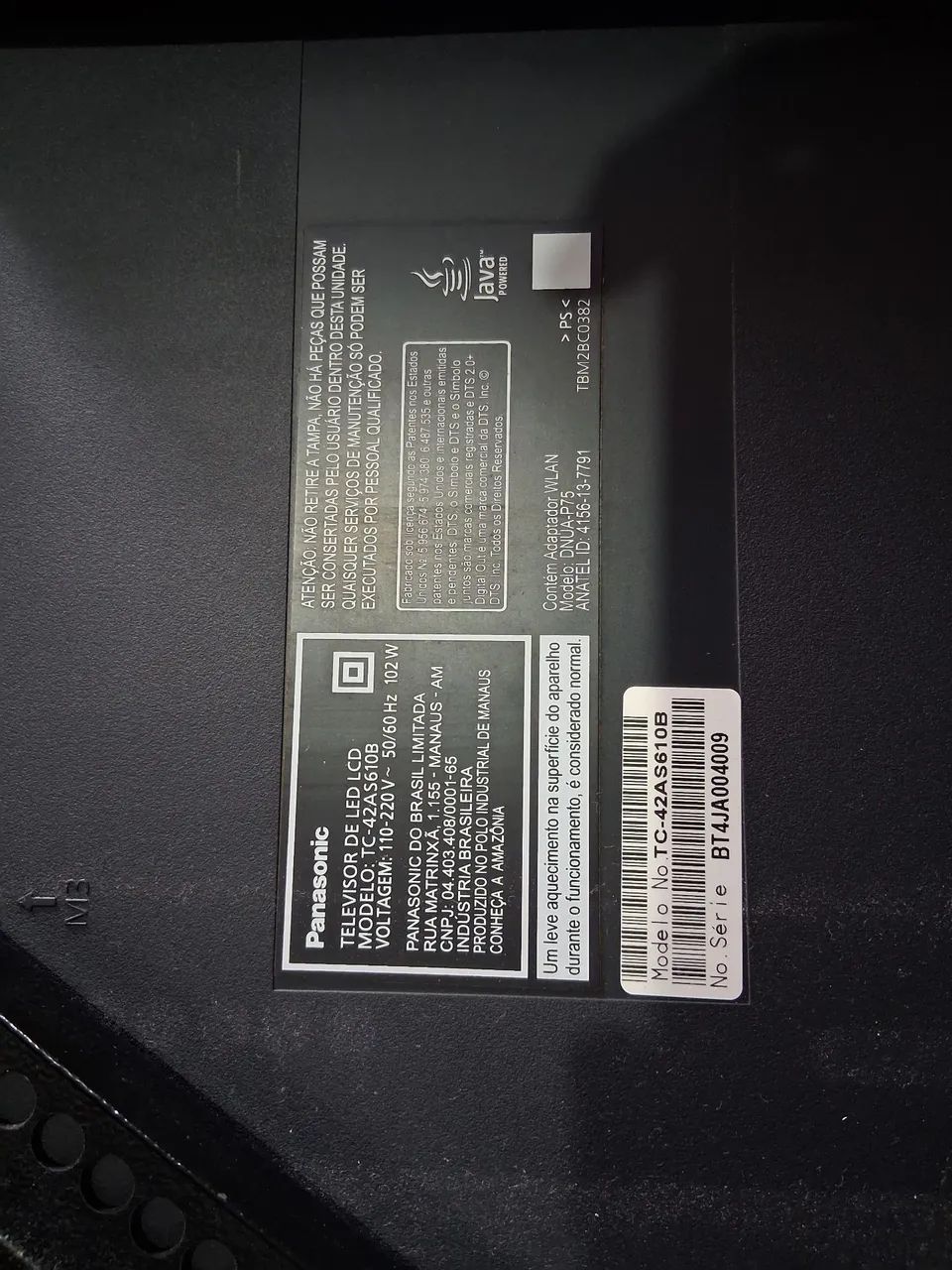 TV Panasonic 42" Full HD - Foto 3