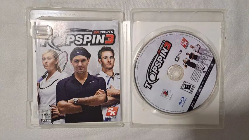 Topspin 3 Mídia Física PS3 - Foto 2