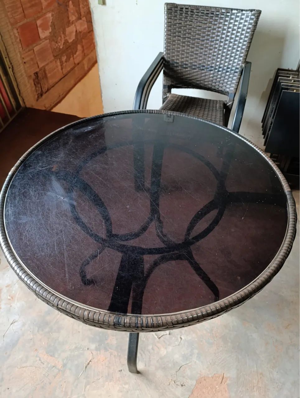 Mesa com 4 cadeiras da bella art - Foto 4