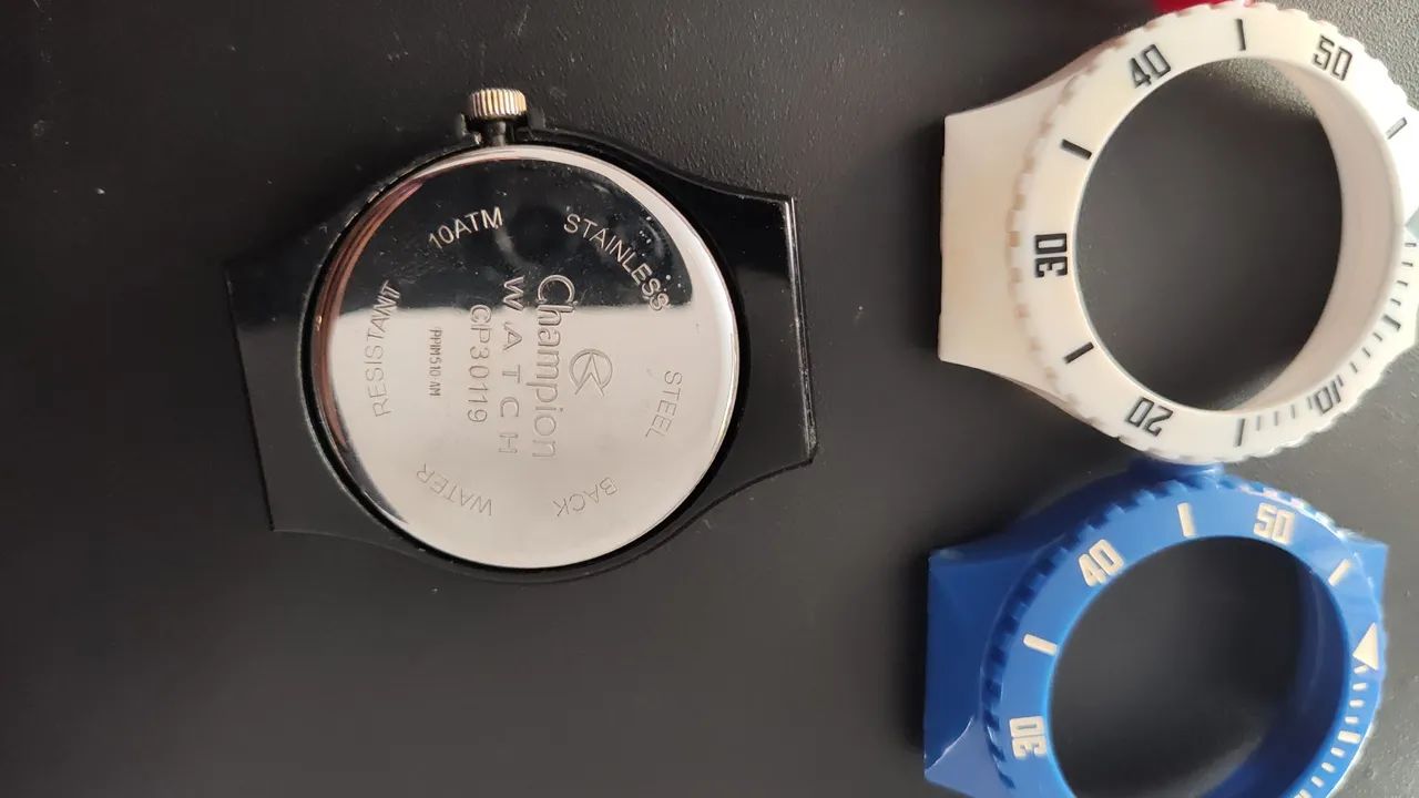 relógio Champion Watch (Caixa + 3 Aros, sem pulseiras) - Foto 3