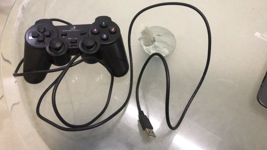 Controle de Jogos USB com Analógico para PC e Notebook - Foto 3