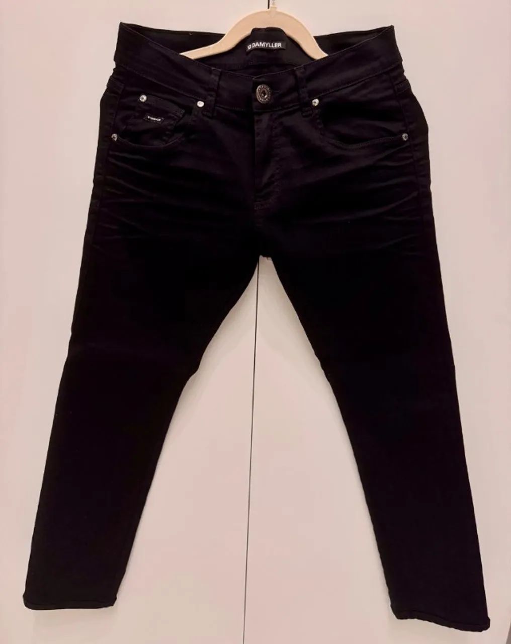 Calça Masculina Sarja Skinny Demyller