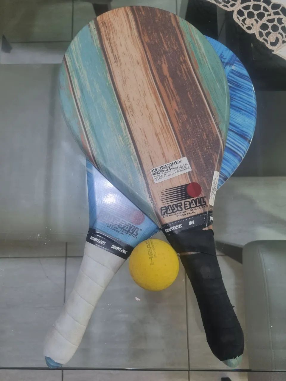 Raquete e bola