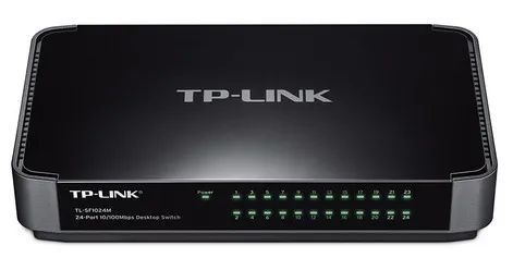 Switch TP-Link 24-Port 10/100Mbps Desktop Switch TL-SF1024M - Foto 3