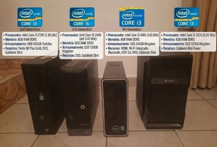 Oportunidade: PCs Completos com SSD e Office - Prontos para Uso
