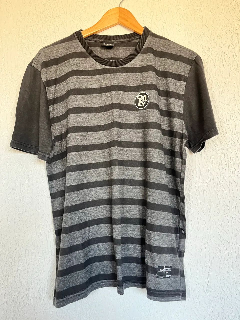 Lote 5 Camisetas Malha Masculinas - Foto 5