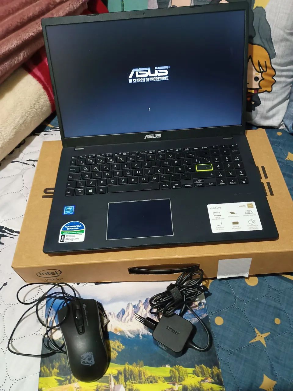 Notebook em perfeito estado sem riscos ou defeitos 
