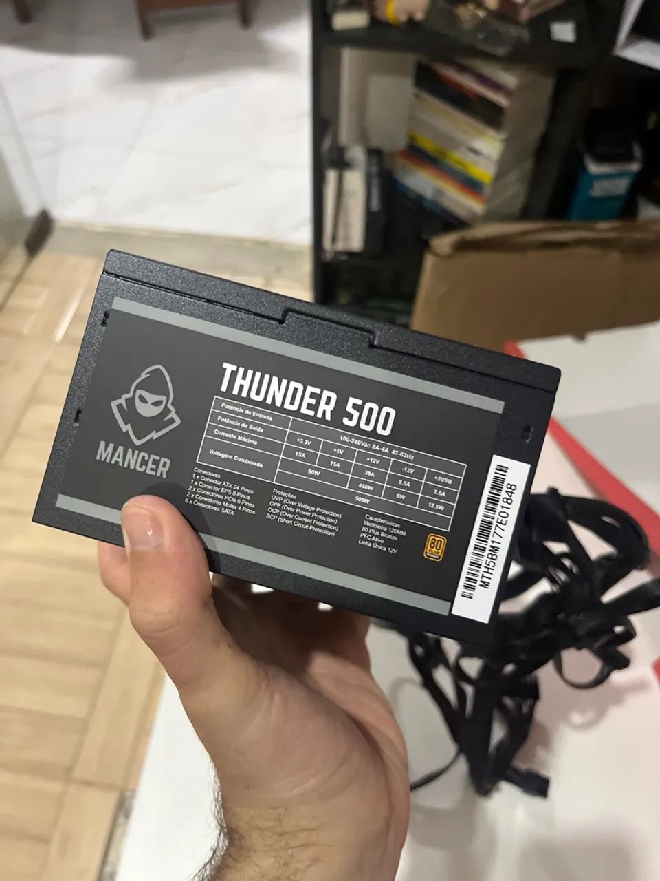 Fonte mancer thunder 500w  - Foto 2