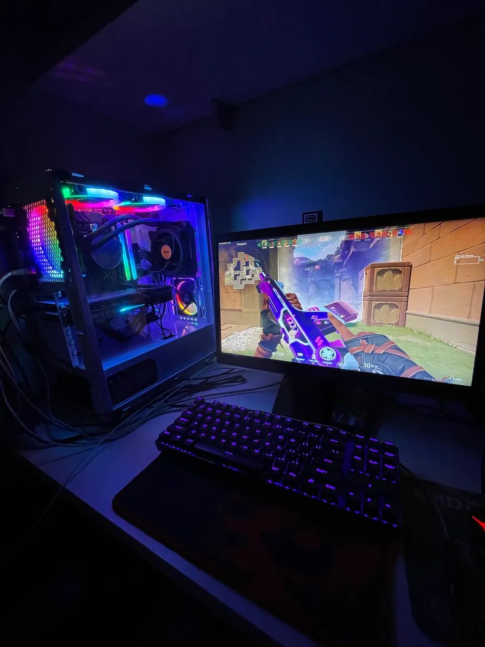 Pc gamer ryzen7 5700x rtx 3060 